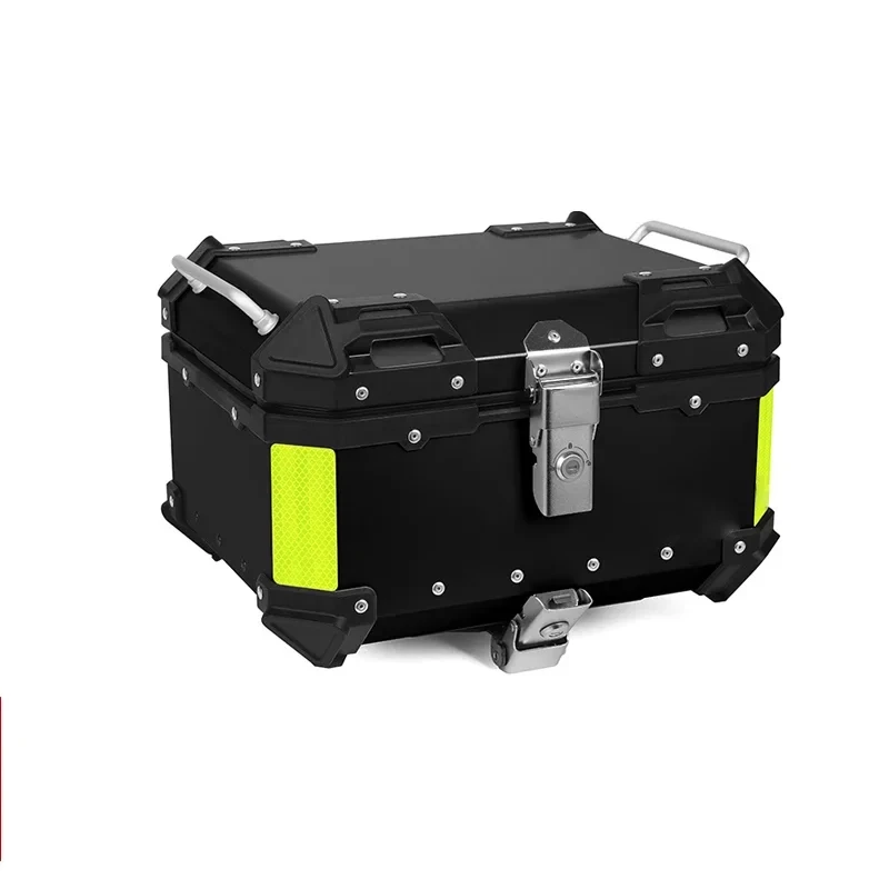 

Factory Hot Selling 35 L Black Moto Aluminium Top Boxes Motorcycle Tail Box Small