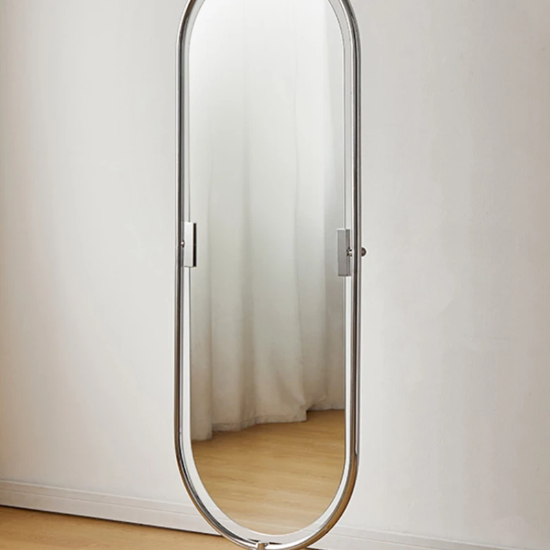 Mid-Ancient Rotating Fitting Floor Mirror