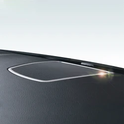 Car Dashboard Speaker Cover Trim Dashboard Air Outlet Vent Cover Trim Frame Sticker For BMW 5 Series F10 F11 F18 Accessories