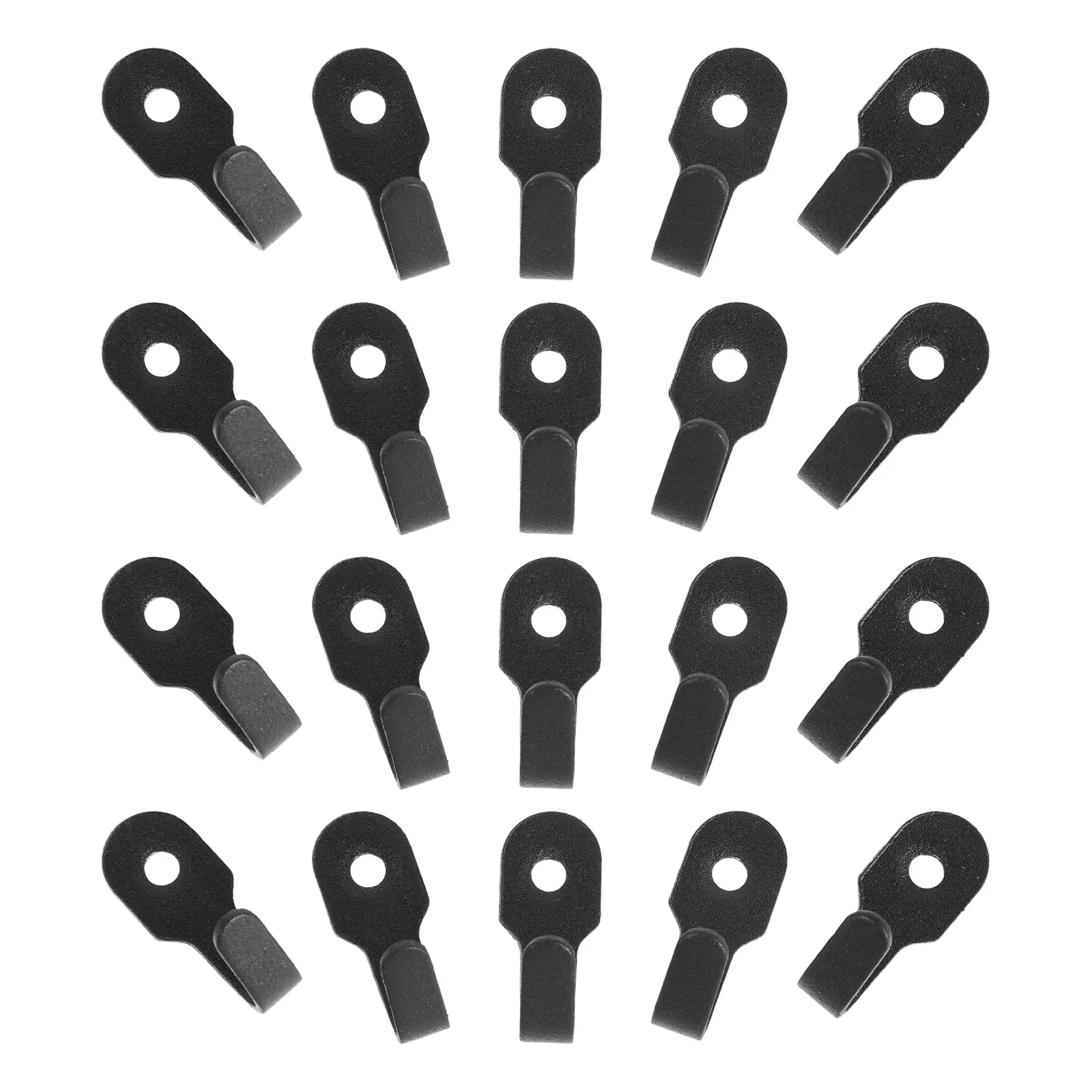 20Pcs Stainless Steel Mini Hooks Space Saving Wall Mount Hooks for Bathroom Towels Kitchen Utensils Entryway Keys Modern Decor - view 4