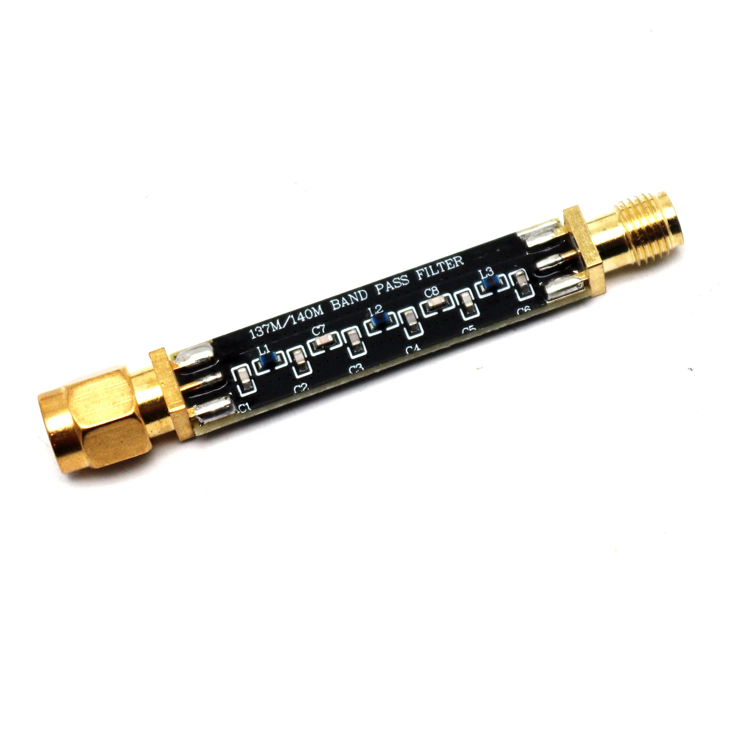 137Mhz 140Mhz SAW Bandpass Filter 127-147MHz RF BPF Module for Radio Amplifier VHF Communications Signal Receiver Transmitter view 2
