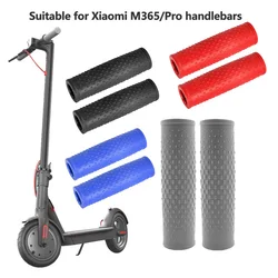 Rubber Handlebar Grip for Xiaomi M365/Pro/1s/Pro2 Electric Scooter Accessories Non-slip Black Skateboard Riding Parts