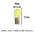 yellow L no battery