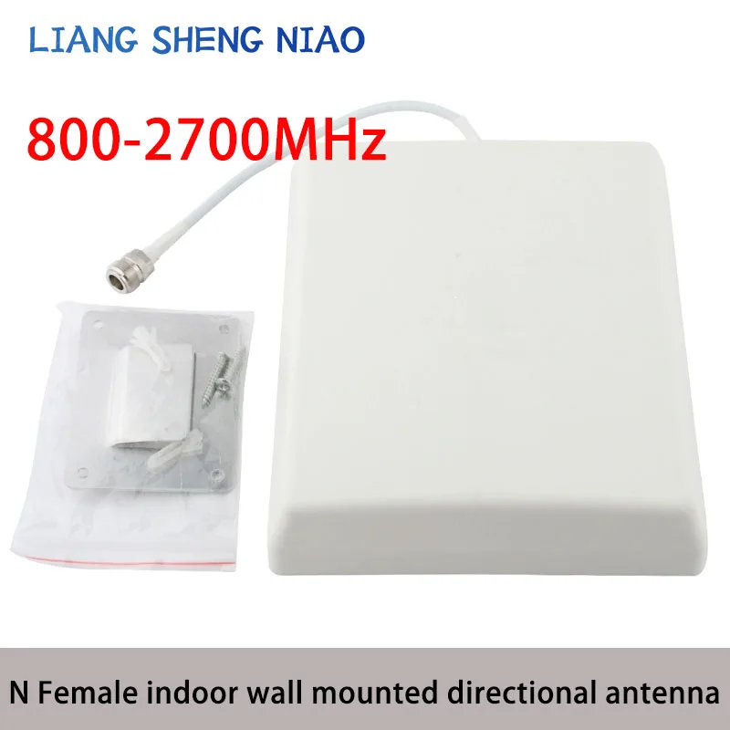 

RU Warehouse 2G 3G 4G Panel Antenna 800-2700MHz External Antenna N Female For Repeater CDMA Signal Booster Signal Transmitter