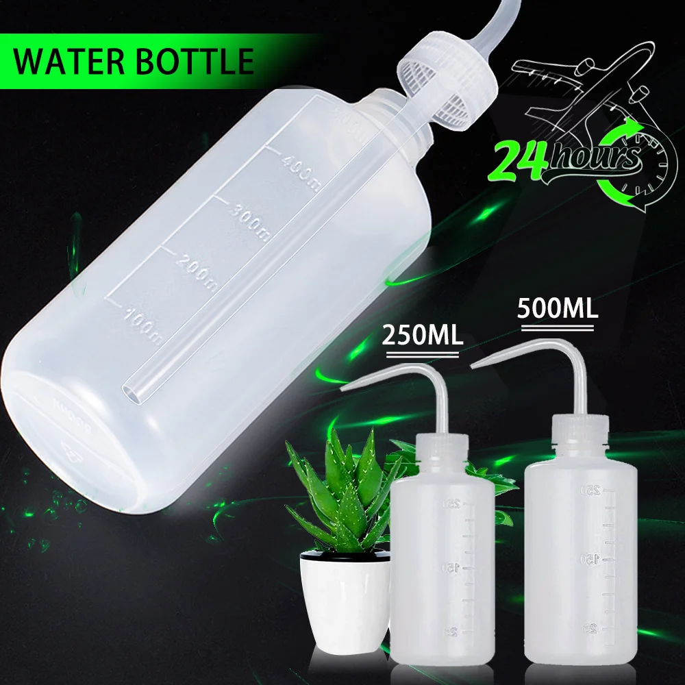 250/500ml Wassers ch nabel Gießen Kessel Werkzeug Pflanzen Sprinkler Squeeze Sprüh flaschen Sukkulenten Pflanze Blume Gießkanne mit Garten