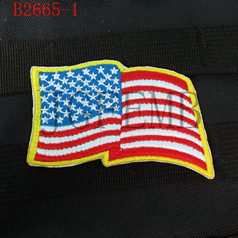Full Embroidery Patch USA Flag
