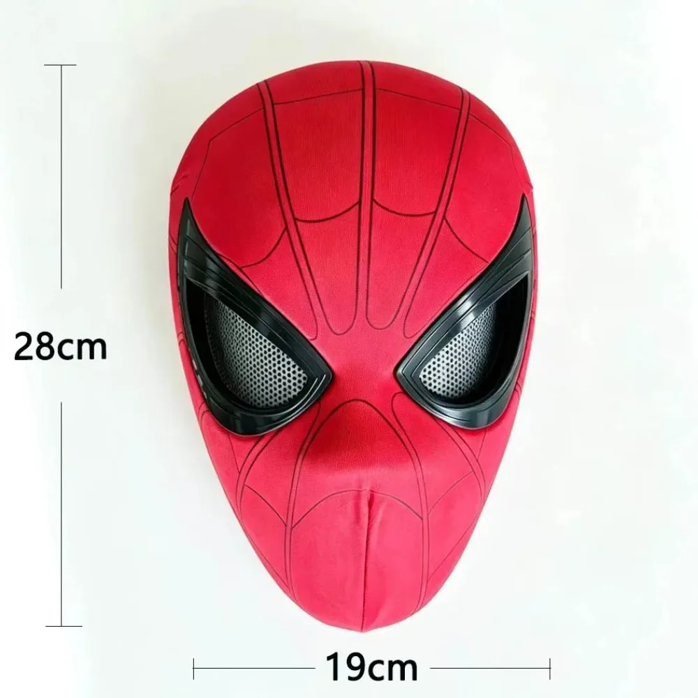 New In Stock Spider-Man Headgear With Movable Eyes Cool Cosplay Accessory Amazing Mask Gift For Festivals Party Display view 5