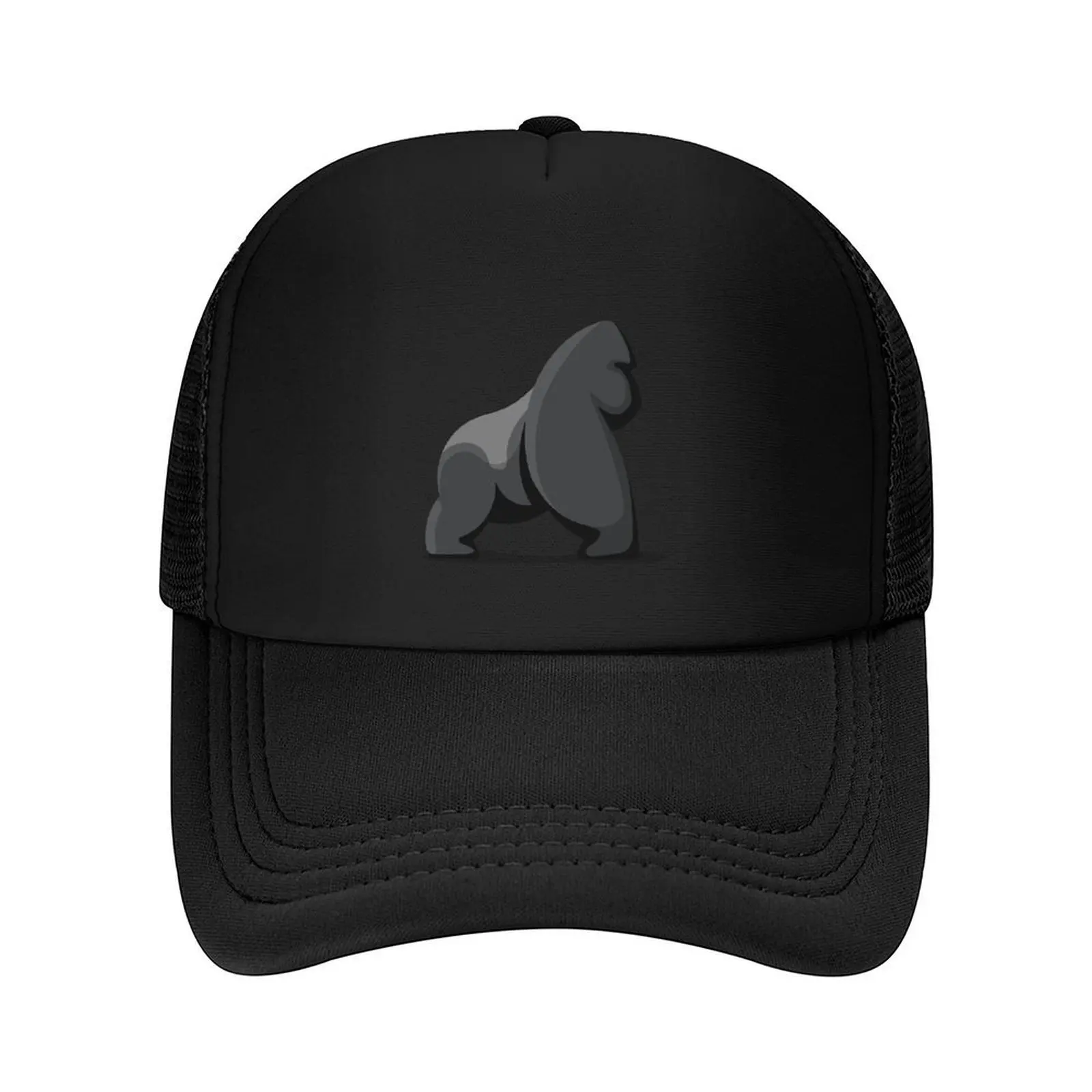 

Silverback Strong Gorilla on White Baseball Cap Icon summer hat Luxury man cap winter hats for men Women's 2025 Men's
