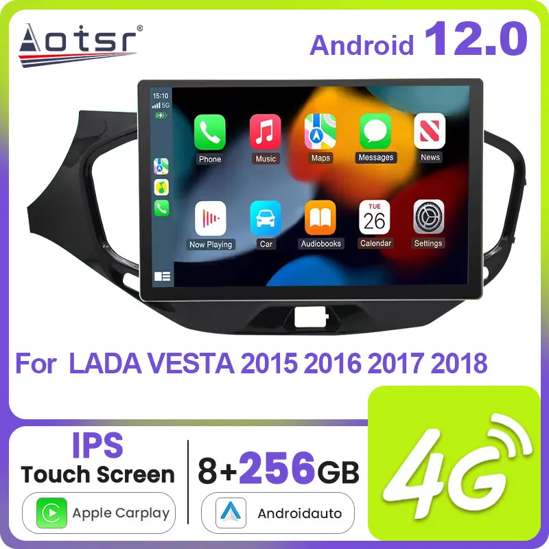 

13.3 inch Android 12.0 8+256G For LADA VESTA 2015 2016 2017 2018 Car Radio Multimedia Player Auto DVD Stereo Audio