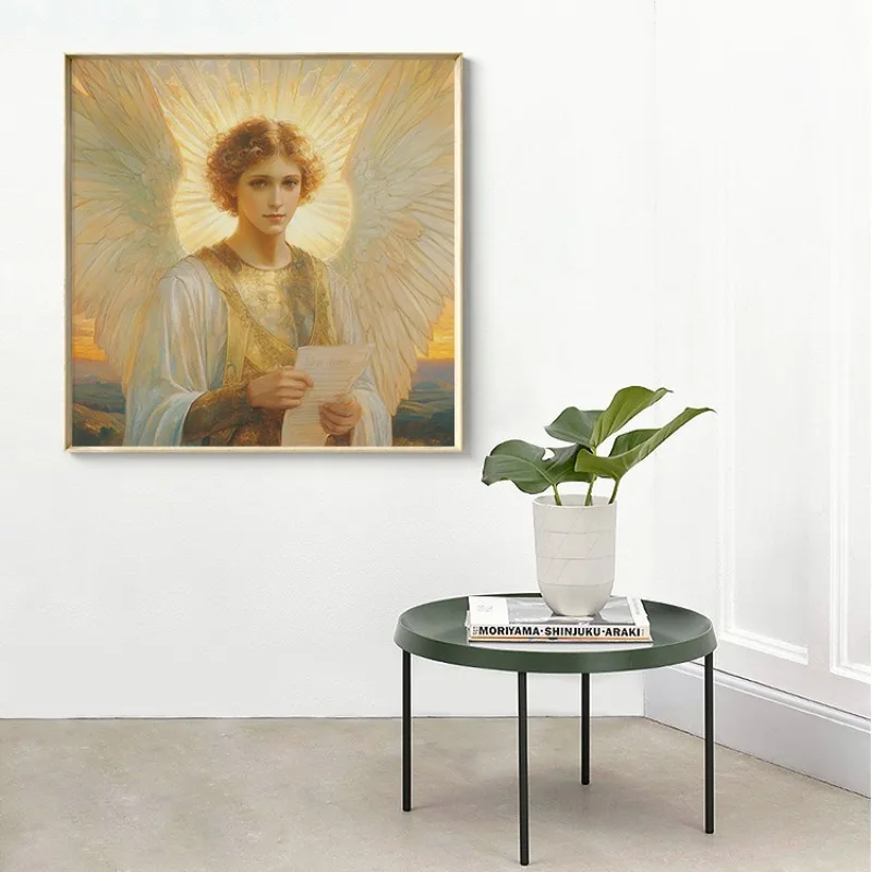 Biblically Accurate Angel Wall Art Seraphim Cherubim Poster Catholic Christian Home Decor Archangel Jophiel Seraphim Bedroom