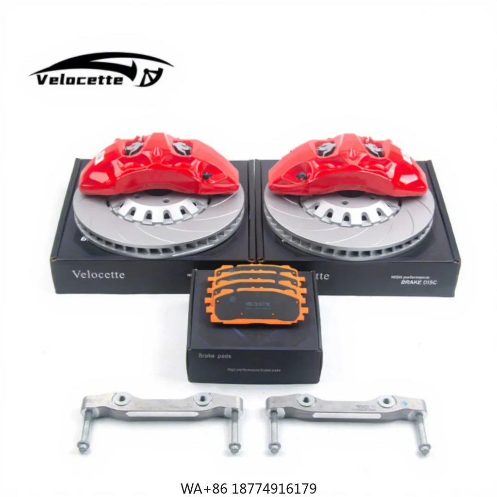 

New Velocette Big Front Brake Caliper Kit 6 Pistons High Performance Racing Brake Pads 146/147/156/166/4C/8C GT