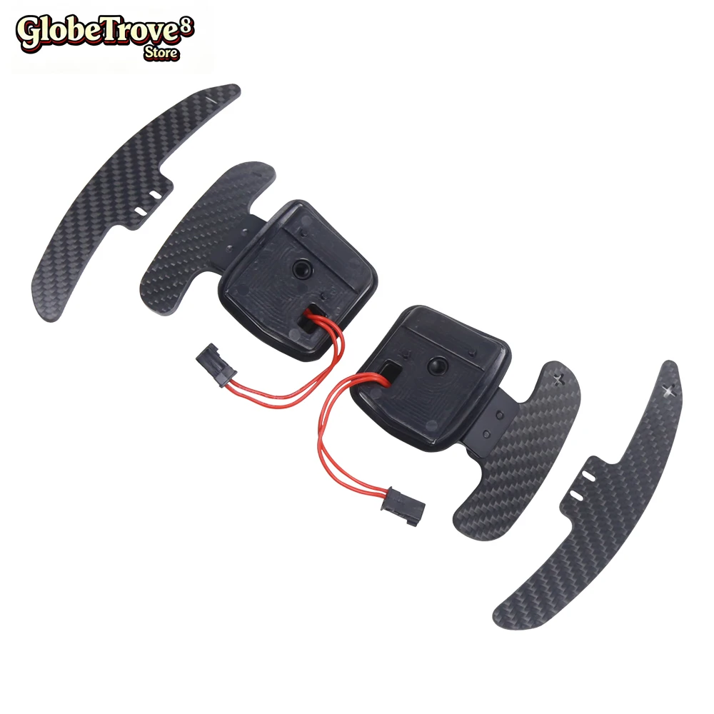 Magnetic Carbon Fiber Steering Wheel Paddle Shifter for DCT E81 E82 E87 E88 E90 E92 E93 M1 M3 2007-13