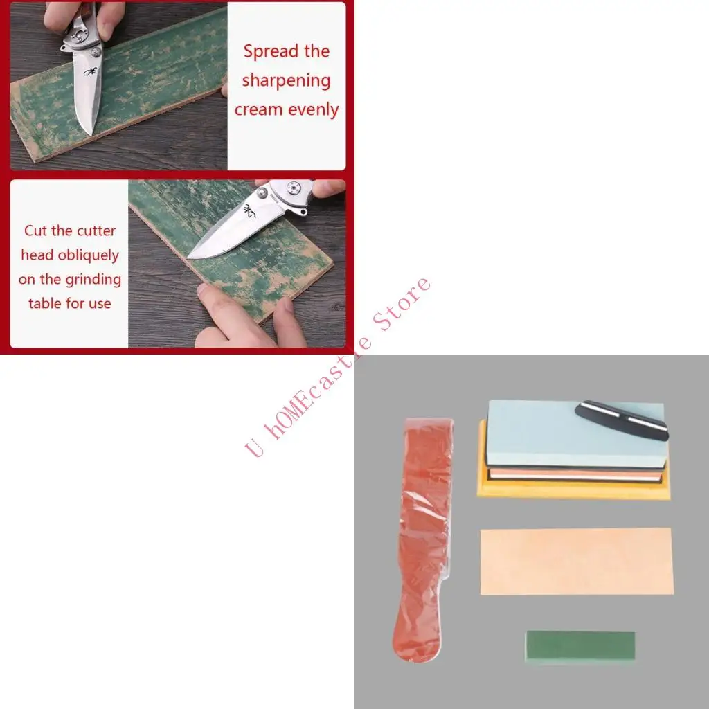 63HF Green Polishing Paste Fine Green Buffing Compound Metals Polishing Wax Paste Leather Strop Sharpening Polishing Compound
