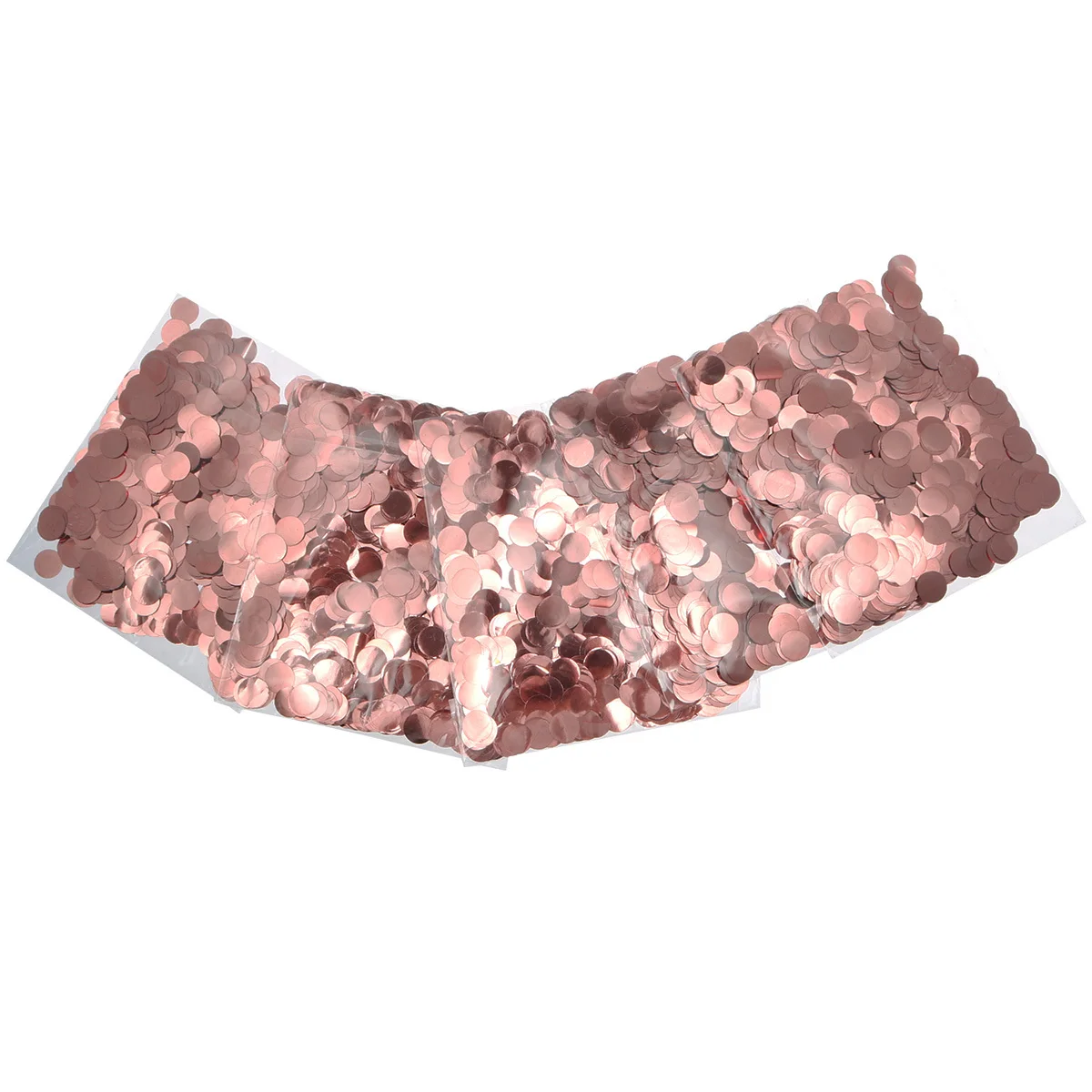 

50G 1Cm Rose Gold Tissue Paper Confetti Balloon Filler Wedding Birthday Party Decoration Delicate Sequins Celebration