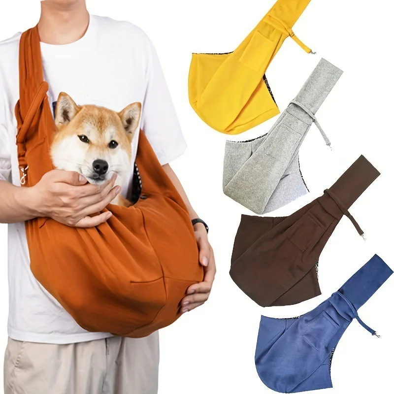 

Breathable Foldable Pet Bag Large Capacity Pet Supplies Portable Dog and Cat Bag Suitable for Travel Versatile in One Fashion