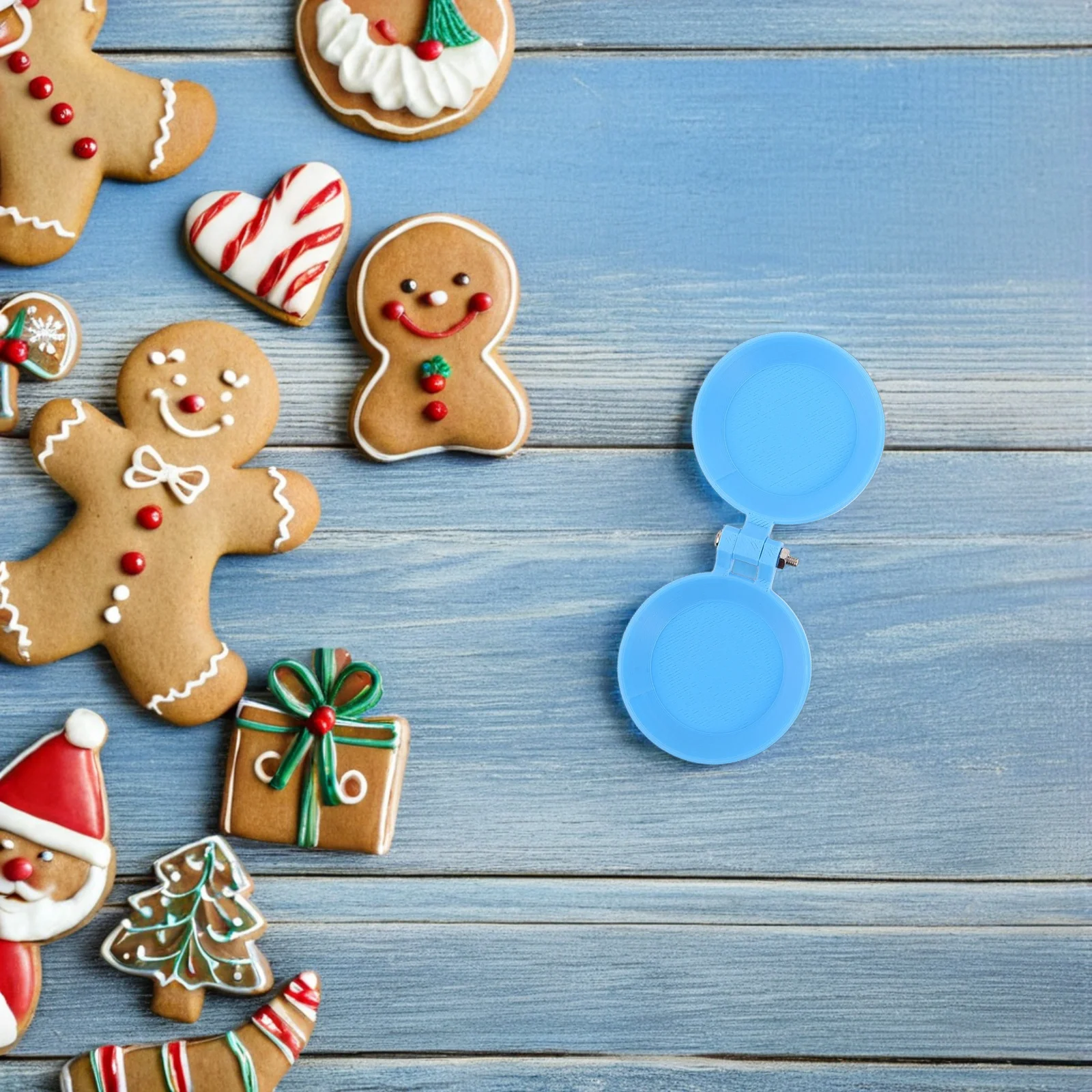 

3Pcs Plastic Baking Molds Set Non-Stick Donut Cookie Molds Reusable Round Cake Pan for Homemade Desserts Biscuits