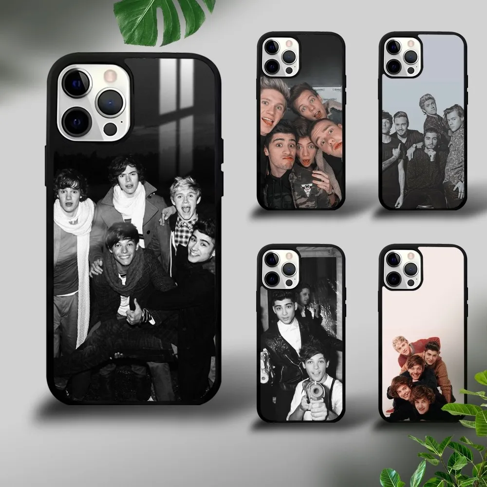 Funda de teléfono One D-Direction Music Group para iPhone 16 15 14 13 12 11 Pro Xs Max Mini Plus Celulares Funda dura