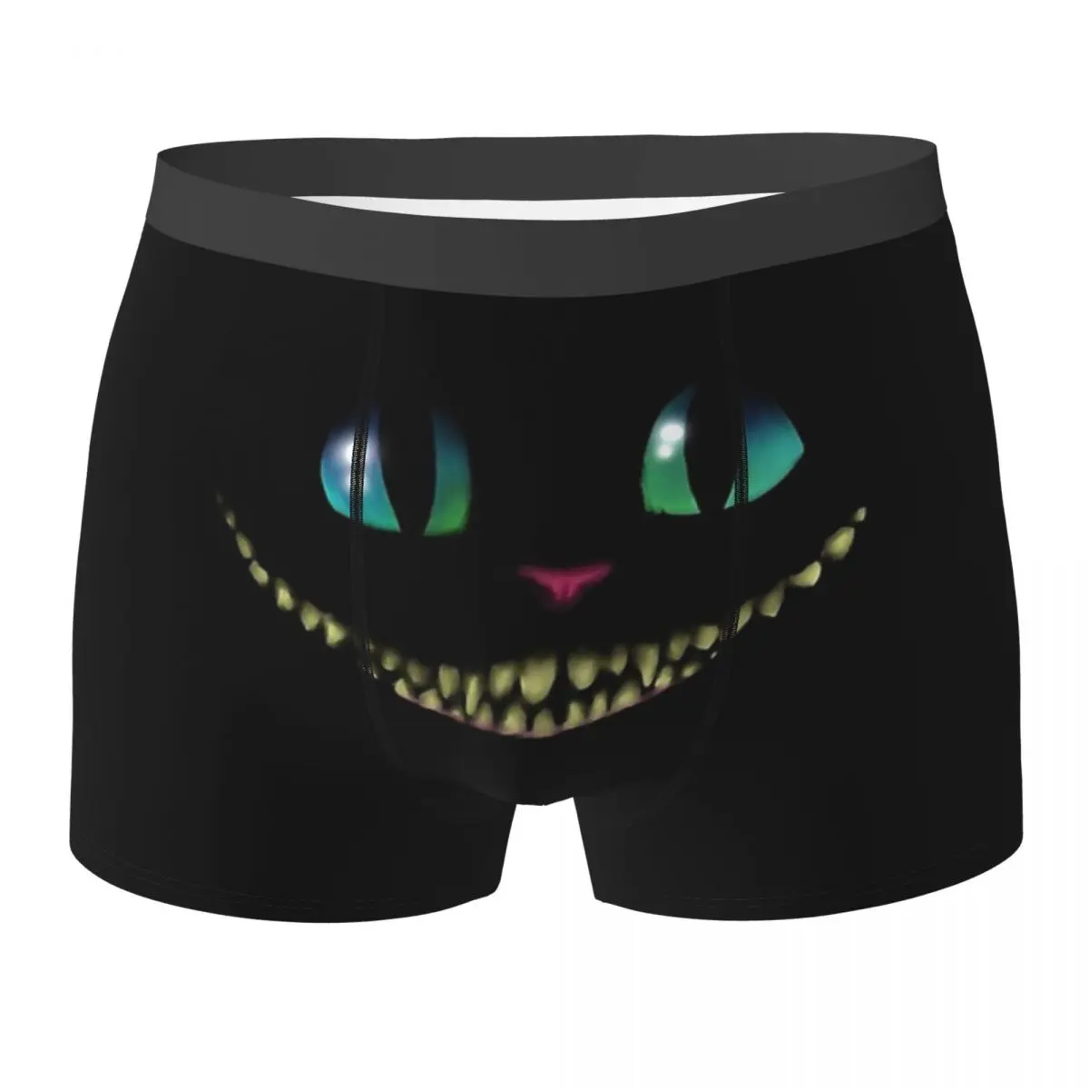 

Трусы-боксеры, шорты Cheshire Alice Cats We Re All Mad Here, мужские вентилируемые трусы для Homme, мужской подарок бойфренду