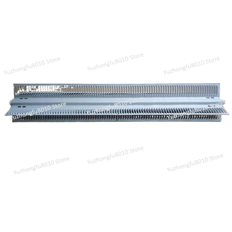 625mm 230V 2KW 92 Airfoil Aluminum Fin Tube Heater Skirting Line RX Type Integrated Heating Element - view 5