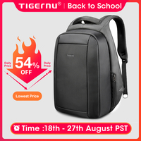 Tigernu Waterproof Anti Theft Female Mochila 15.6inch Laptop Backpack USB Backpacks Fashion Travel School Bag Backpack For Women