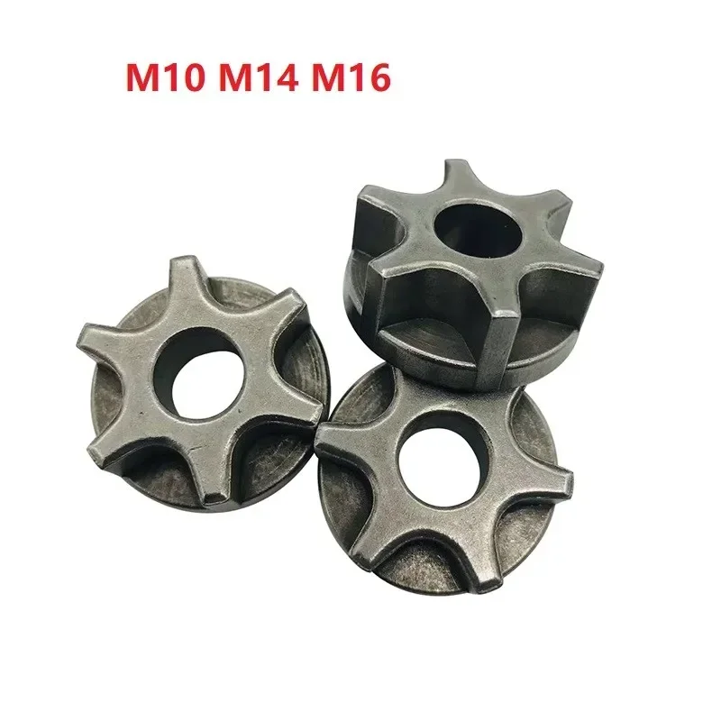 Chainsaw Gear Sprocket Chain Saw Gear Angle Grinder Replacement Gear Bracket M10 M14 M16 For M10-100 M14-115/125 M16-125/150/180