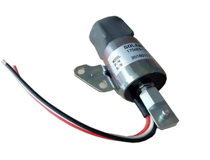 Fuel Stop Solenoid shutoff SA-4899-24 24V For Kubota Z482 D722 D902 Engine Generator SA-4899 1756ES-24SULB1S5 SA-4899-12 12V