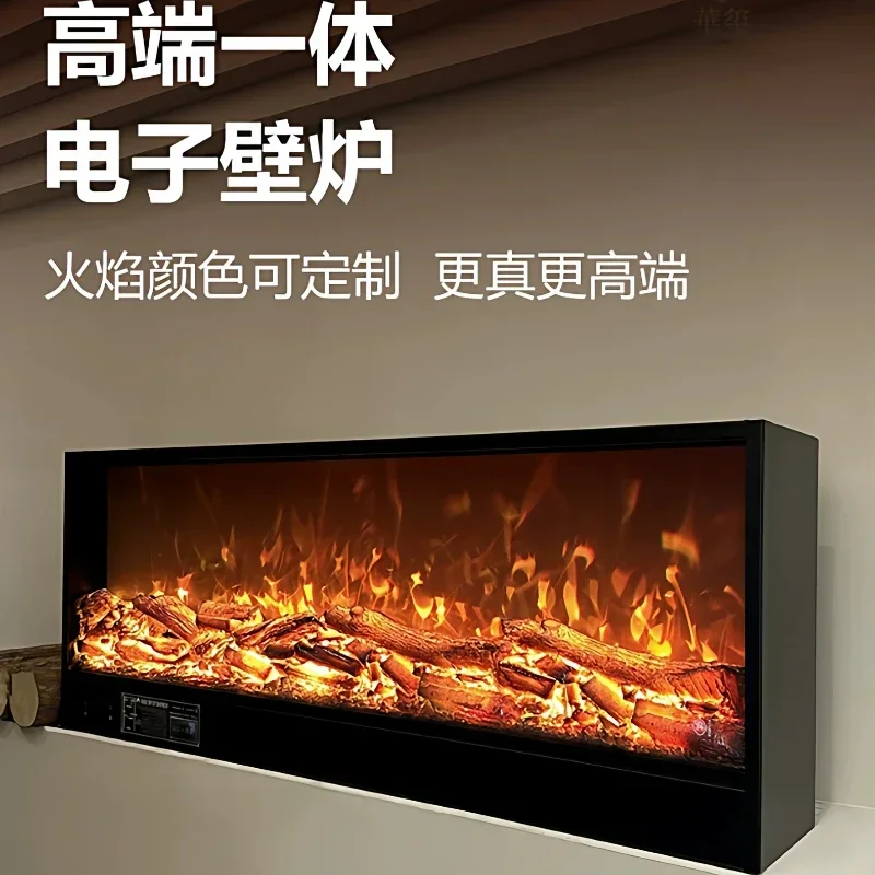 Electronic fireplace embedded simulation heating decorative cabinet, living room home atmosphere