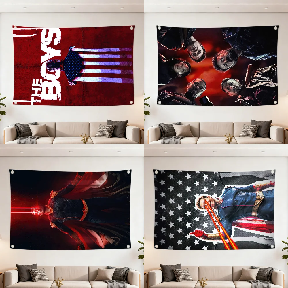 Movie The B-Boys Homelander flag Decoration Outdoor Picnic Party Art Hanging Home Camping Party Banner Best sellers