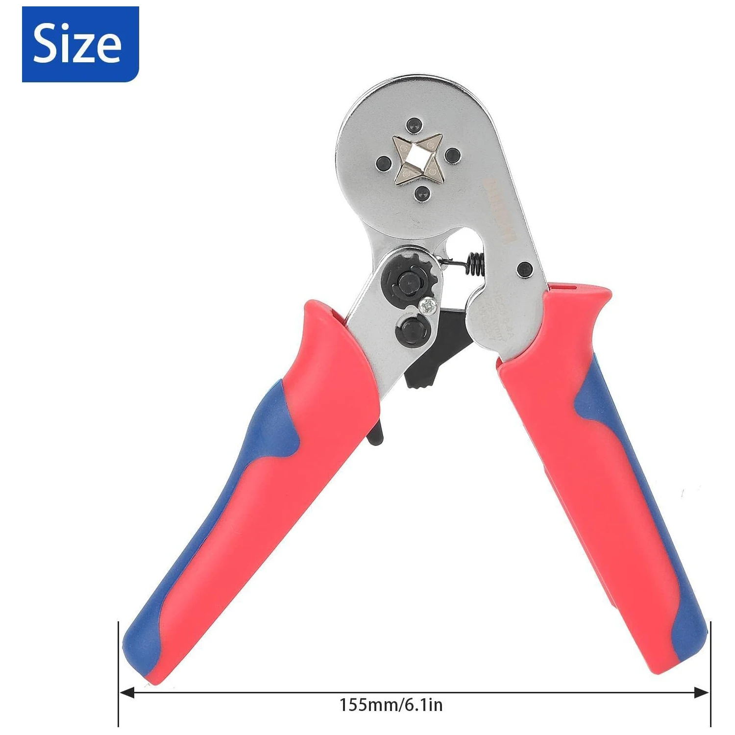 Imagem -05 - Fio Virola Crimpagem Tool Kit Auto Ajustável Ratchet Crimper Alicates Terminais de Cobre End Conjunto de Prata Awg 237 Hsc8 a