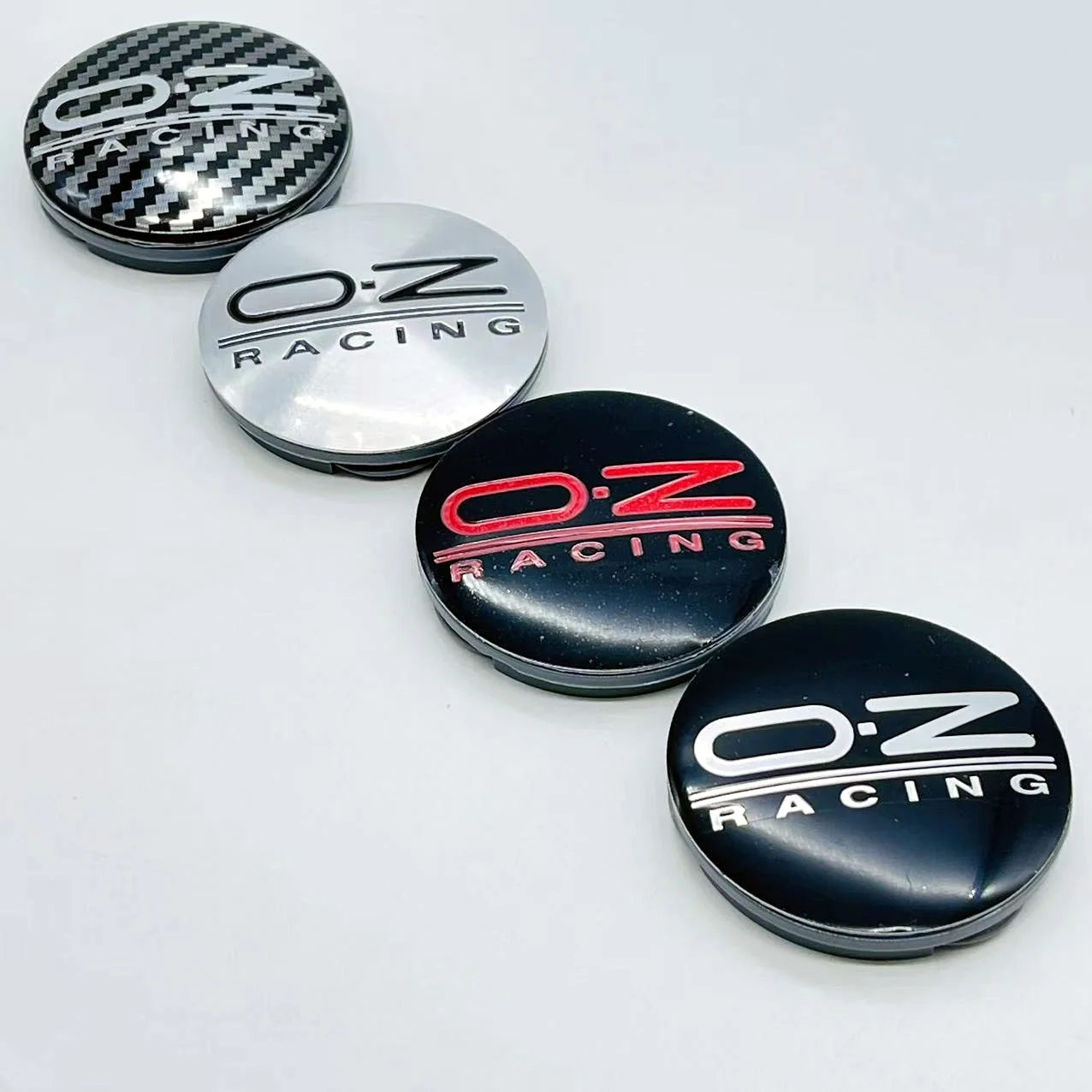 

4pcs 62mm Gray Car Wheel Center Hub Caps For OZ Racing M595 O.Z Auto Wheel Rim Center Hub Cap Cover 62