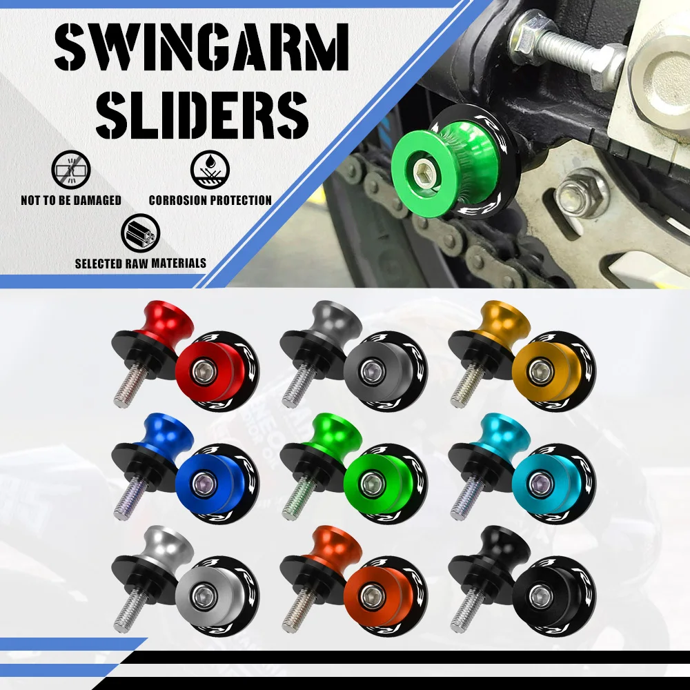

Motorcycle CNC Aluminum Swingarm Spools Slider Stand Screws For YAMAHA YZF R1 R3 R6 R25 R125 YZFR1 YZFR6 2016-2019-2022 2023