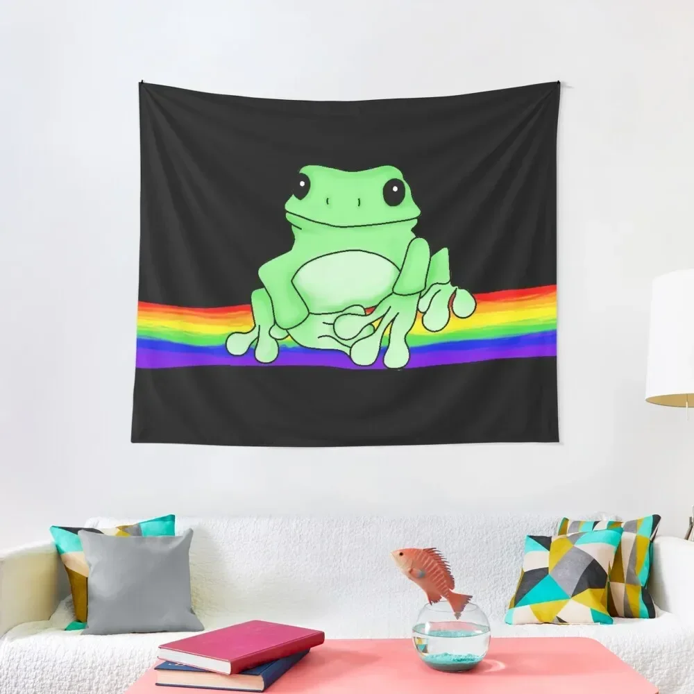 

Настенный Гобелен Pride Frog, украшение для улицы, украшение для дома