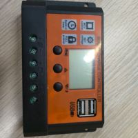 Solar Charge Controller PWM  10A 20A 30A Dual USB LCD Display 12V 24V Solar Cell Auto Panel Charger Regulator with Load