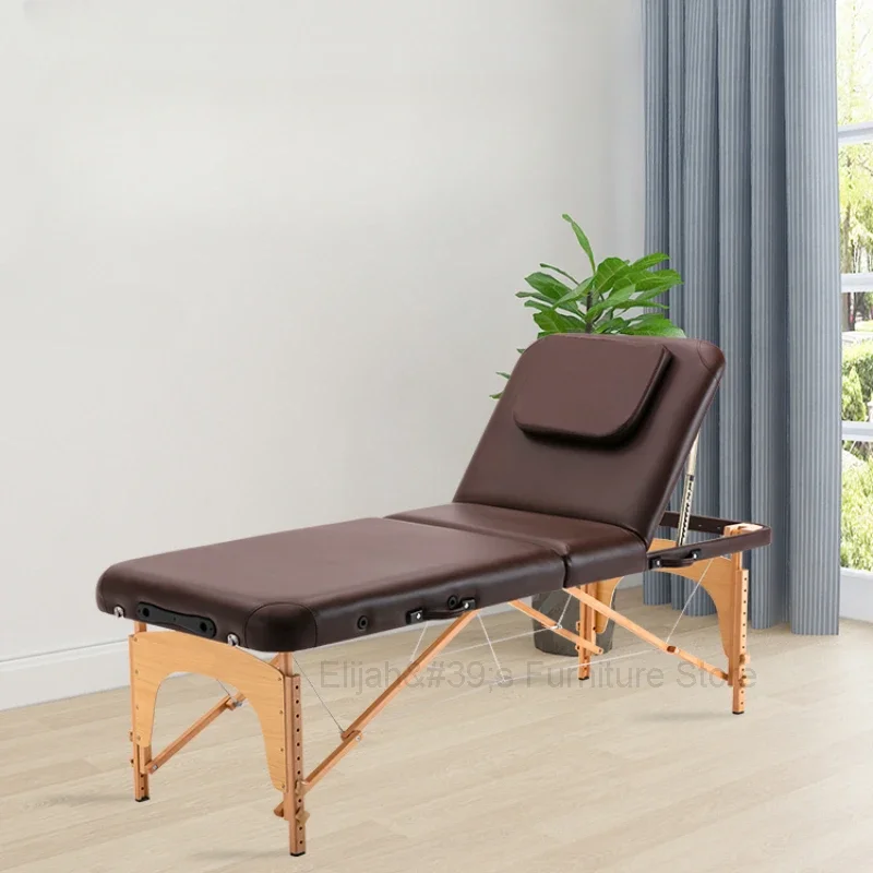 

Adjust Folding Massage Tables Knead Home Portable Tattoo Massage Tables Physiotherapy Lettino Estetista Salon Furniture QF50MT