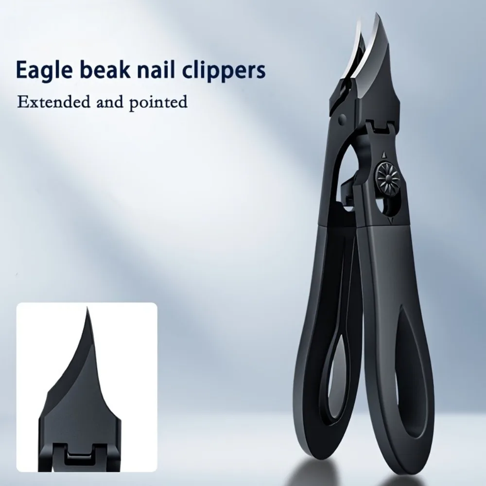 ที่ตัดเล็บมืออาชีพ คมมาก ปลายเฉียง ป้องกันการกระเด็น ที่ตัดเล็บสแตนเลส คีมตัดเล็บเท้า อุปกรณ์ทำเล็บ