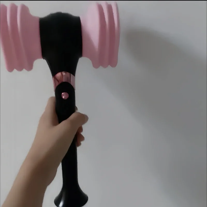 متوفر K-POP فتاة Led مصباح عصا الهتاف ضوء الوردي الحفل مصباح الهيب هوب عصا الضوء عصا الفلورسنت لمحبي لعبة وردية لامعة