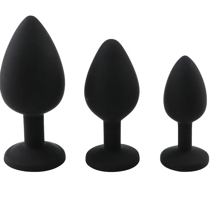 Anal Plug Sex Toys Mini Round Shaped Butt Plug Sex Smooth  Butt Small Tail Female/Male Dildo Intimate Goods Silicone  18+