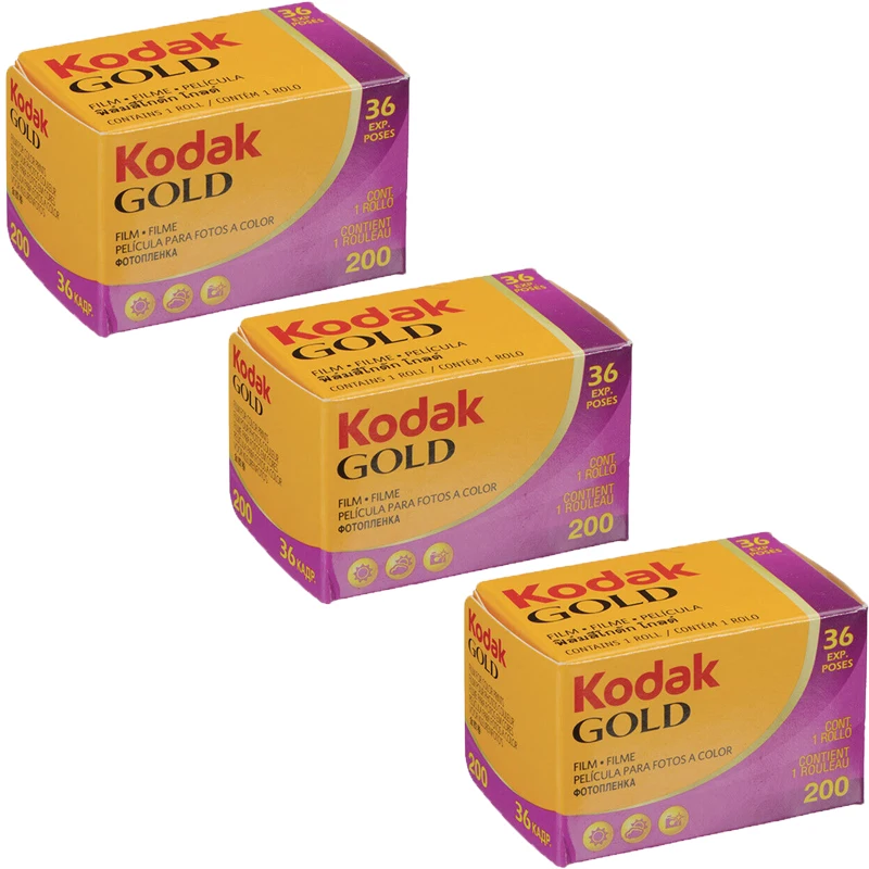 KODAK GOLD 200 35 mm film 36 belichting per rol geschikt voor M35 / M38 camera (vervaldatum: 01/2025)