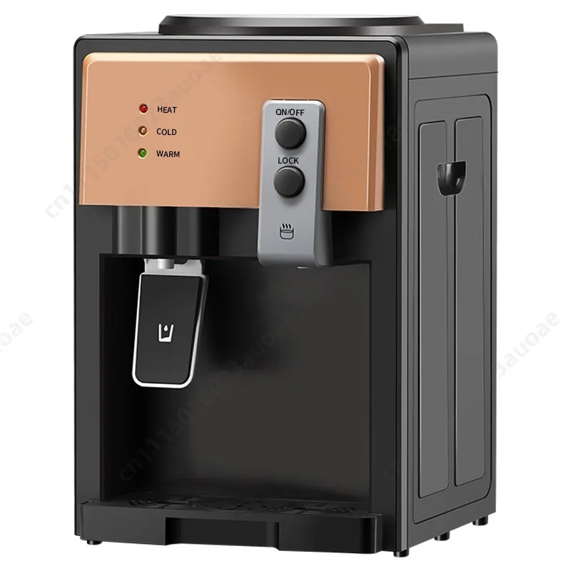 Desktop Hot Cold Water Dispenser, Household Heating Cooling Water Machine, Custom EU US Standard Power Cord