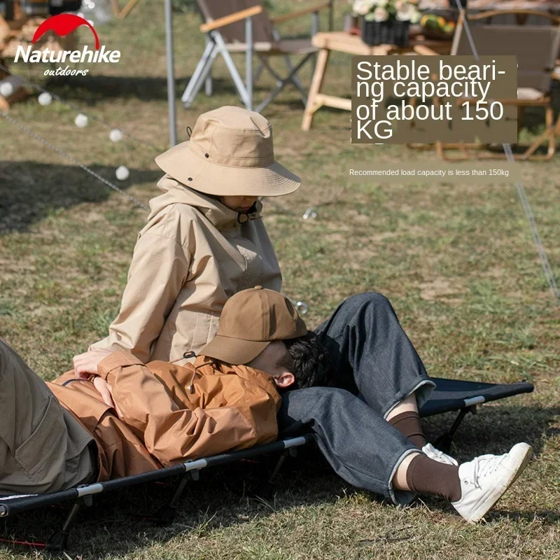 Naturehike-Outdoor Folding Camp Bed, Camping, Portable, Home