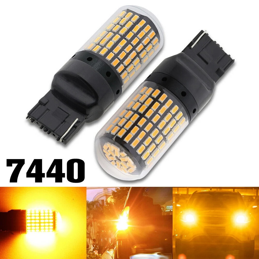 超高輝度LEDキャンバス電球,T20,w21w,7440 smd,リバーステールライト用