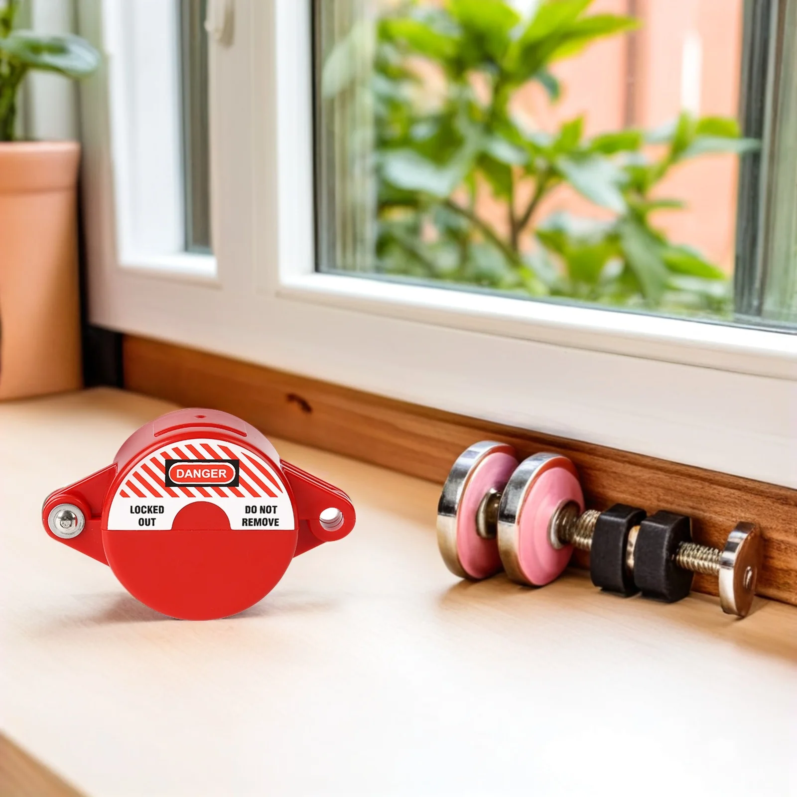 

Heavy Duty Gate For Industrial Water Gas Valves 25-64Mm Outdoor Faucet Handle Spigot Lock Valve Safety Device Plug Hose Bib