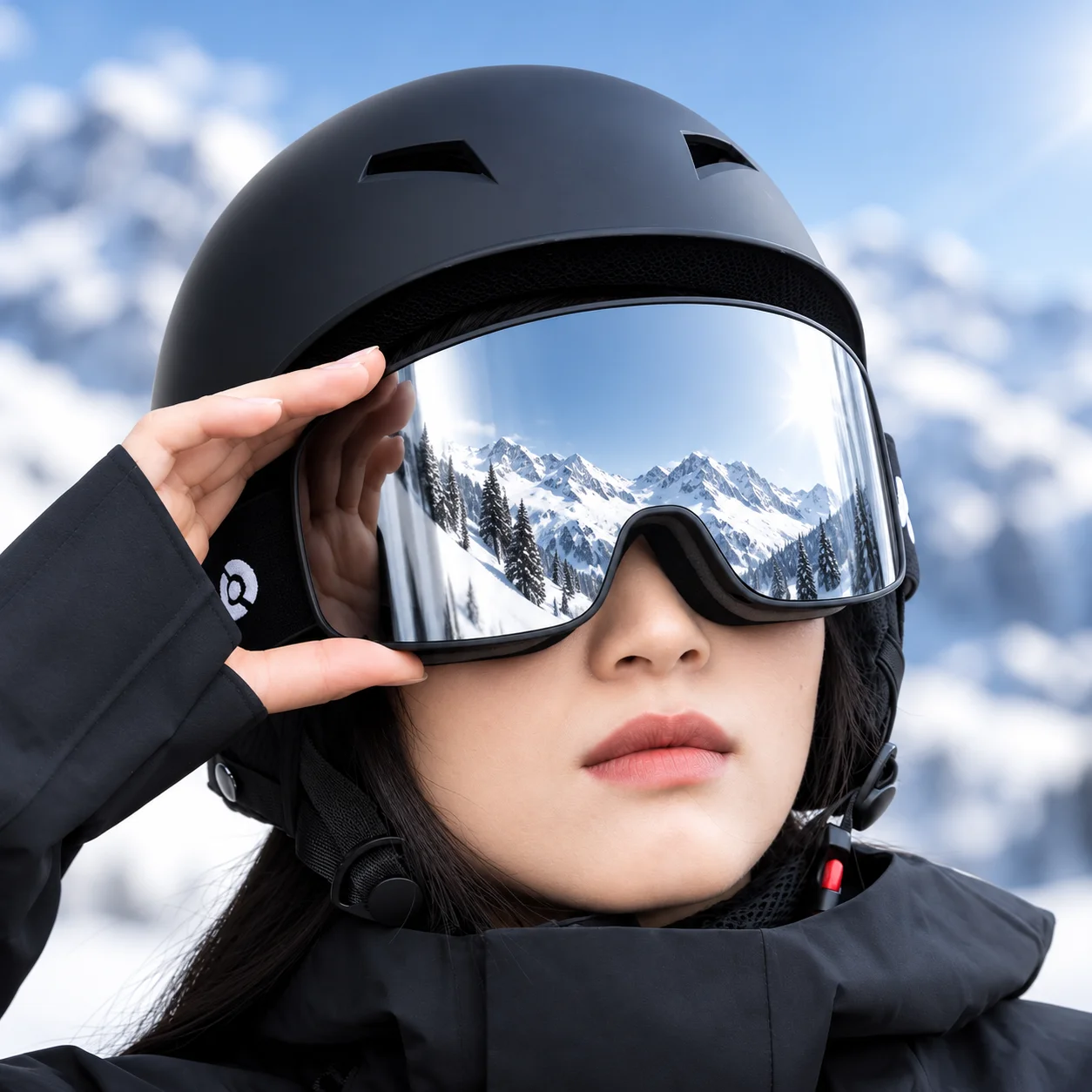 New Fashion Ski Goggles Unisex UV400 Anti-Fog Snowboard Glasses Outdoor Mountaineering Windproof Eye Protection Winter Eyewear