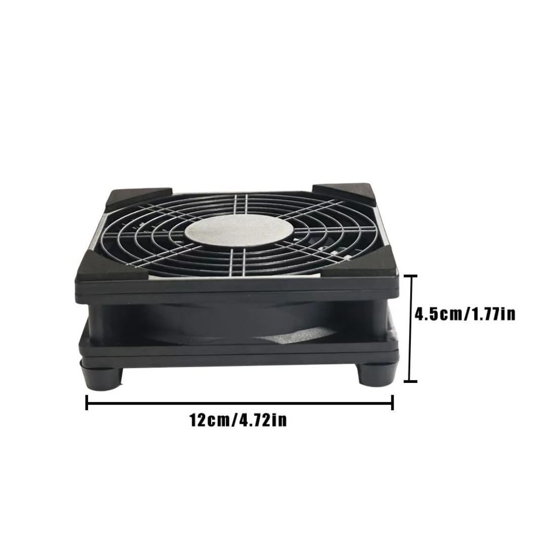 CX FUTRUE USB Interface Cooling Fan, 5V, 120MM ABS、 Laptop/Computer/Mobile Phone/Router Can Be Used, With A Speed Of 1400.