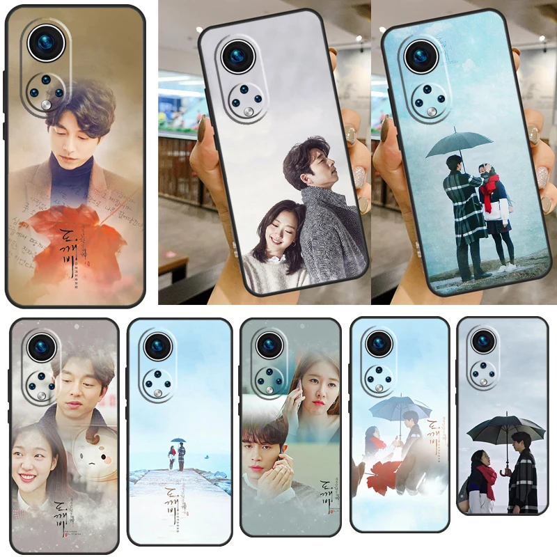 GongYoo Goblin Korean Drama For Honor 50 Case Cover For Huawei P30 P20 P40 Lite Pro Nova 9 5T P Smart Z 2021 Fundas