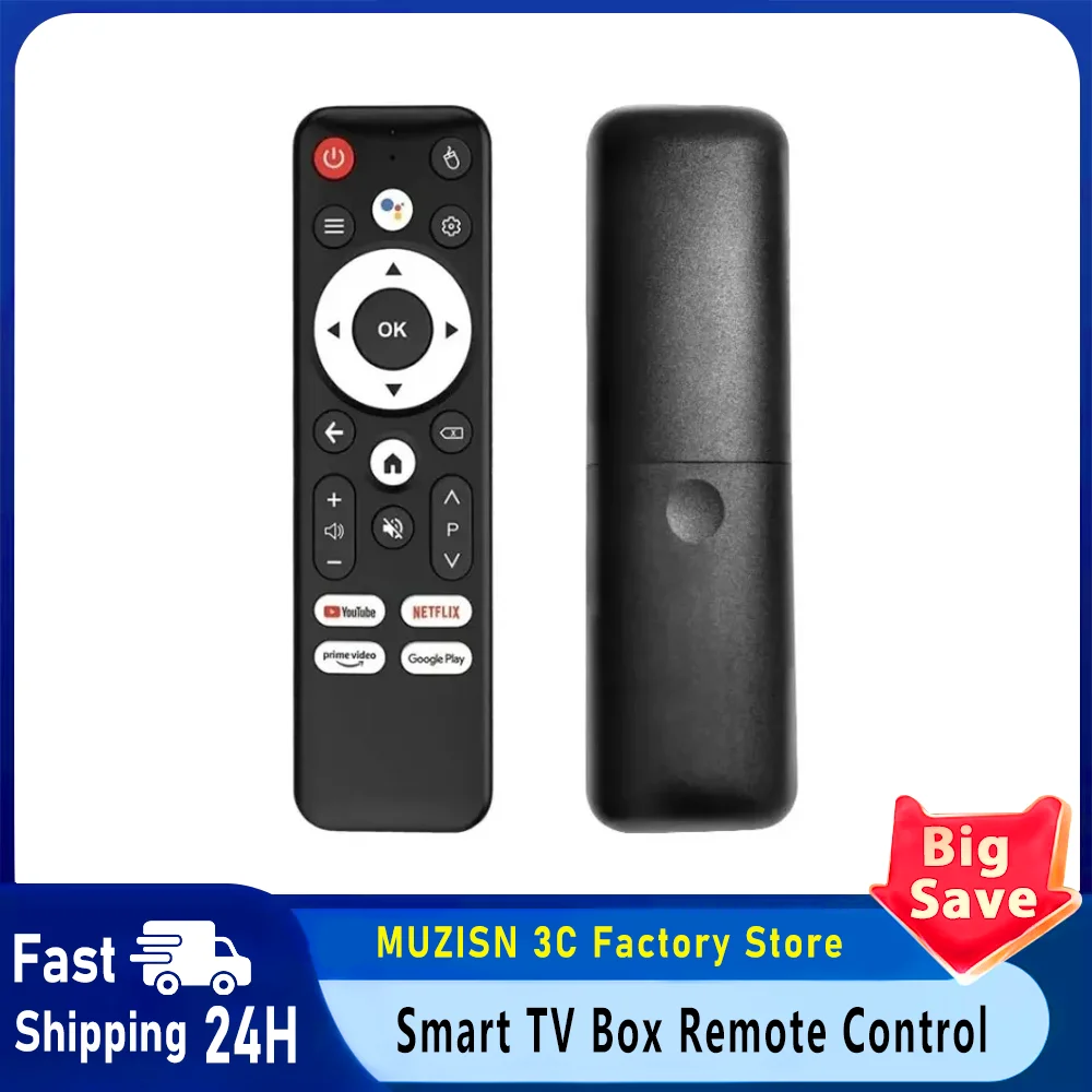 Smart Home TV Box Remote Control Replacement Accessories Mortal T1 Q1S  R69 PLUS T1S T1X Smart Bluetooth Voice Remote Control