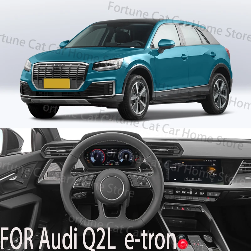 

FOR AUDI Q2 E-TRON car BUTTON START Modification of pull rod decorative ball All metal ball tie rod Circular decorative cover