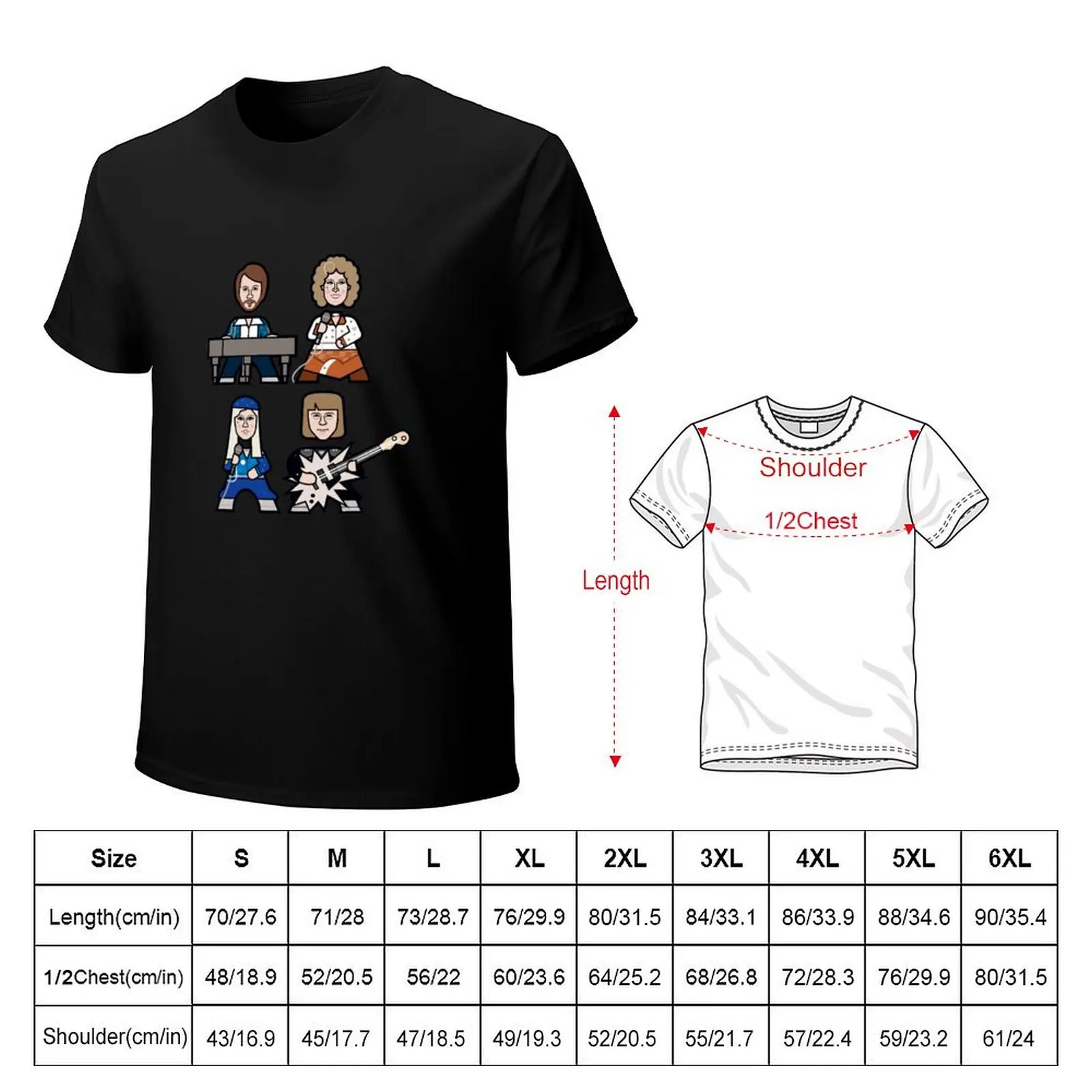 Sweden 1974 T-Shirt Retro Graphic Print T-Shirt