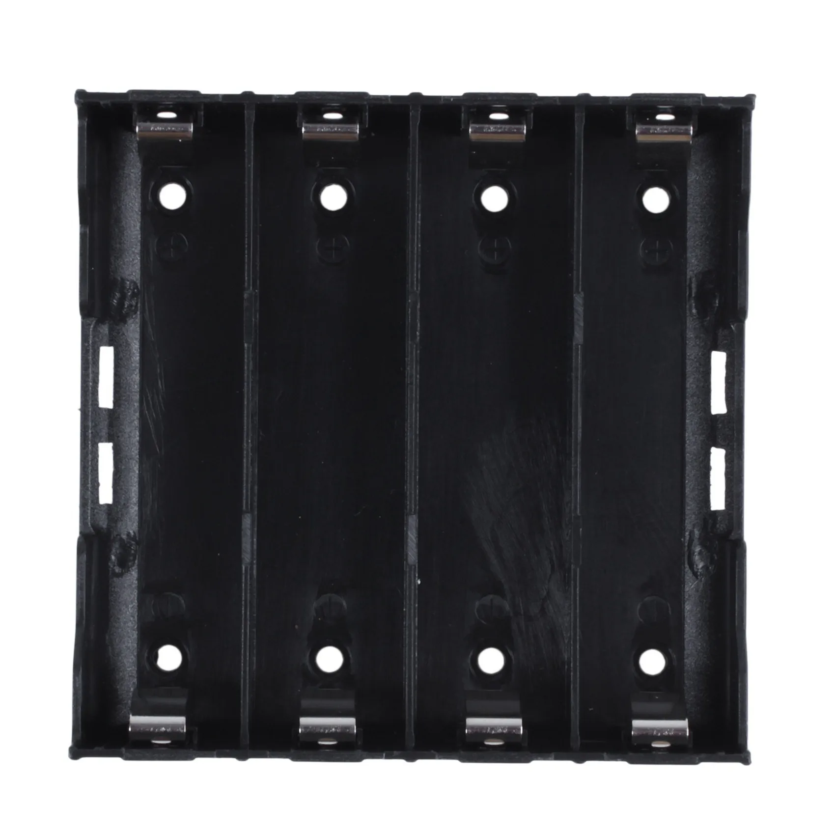 APPLIA-10Pcs Li- DIY Battery Plastic Case Holder For 4X3.7V 18650 Battery