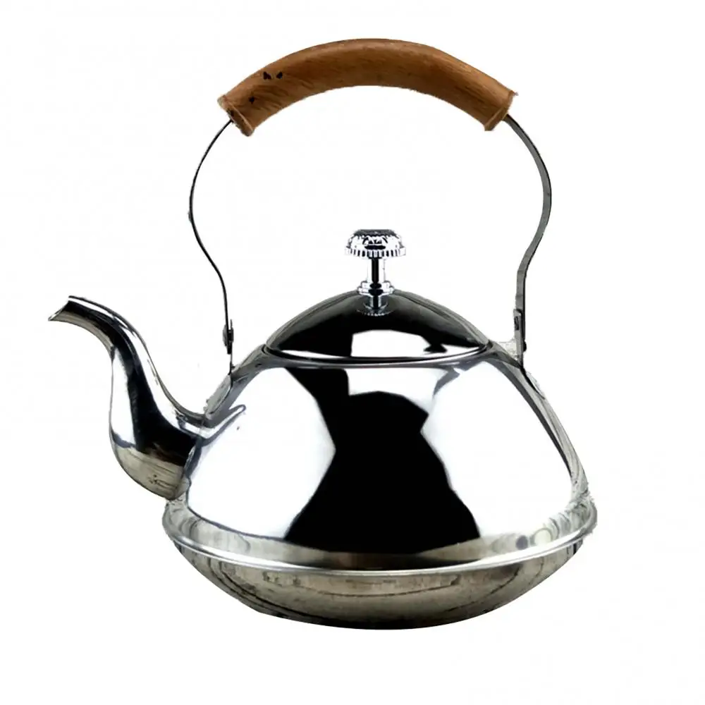 Safe Stainless Steel Tea Kettle Whistling Hot Hotel Kitchen Drink Pot With Handle Stove Top Cookware Home Kitchen Tool